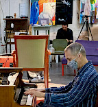 Vladi Tchapanov und Georg Hooß am Klavier